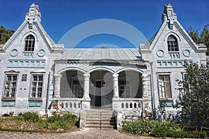 The old house, built by the Minonites, who lived in Ukraine in the 19th century.