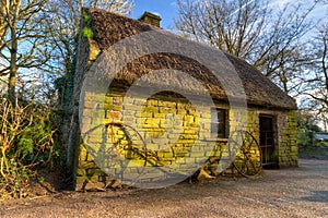 Old house in Bunratty Folk Park