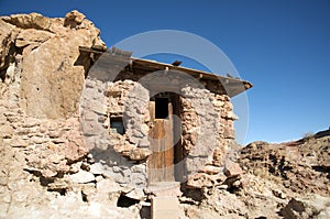 Old house in Calico Ghost Town