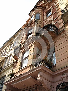 Old house in the center of Lviv