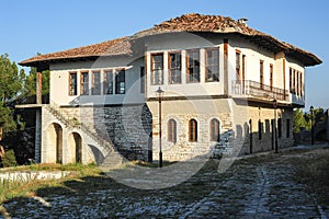 Old house on the citadel of Kala at Berat