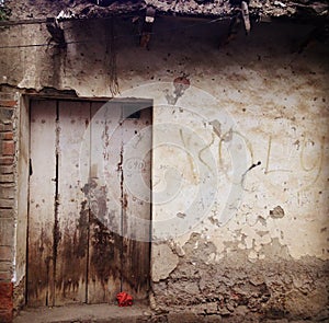 Old house in cochabamba photo