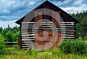 Old House In A Colorado Ghost Town