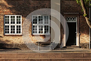 Old house in Copenhagen exterior