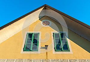 Old house in Domzale, Slovenija