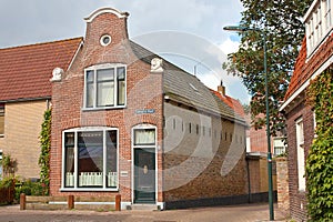 Old house with a Dutch gable