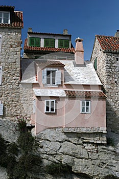 Old house exterior Split