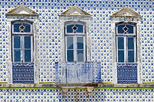 Old house facade