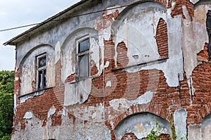 Old house with old facade