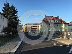 Old house in Freital, Saxony