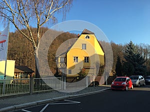 Old house in Freital, Saxony