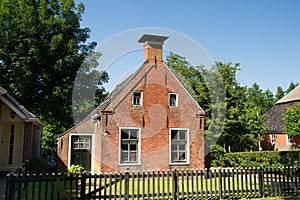 Old house in Friesland photo
