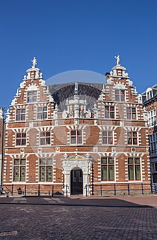 Old house in the historical center of Hoorn