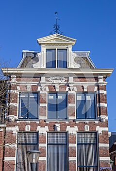 Old house in the historical center of Leeuwarden