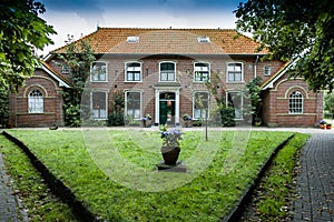 Old house in Hollum, Ameland, Holland