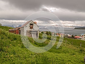 Old House in Isafjordur Iceland