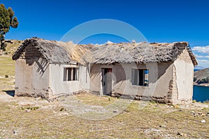 Old house on Isla del Sol photo