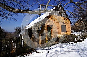 Old house in a lost village