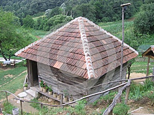 Old house in the mountain