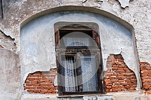 Old house with old facade