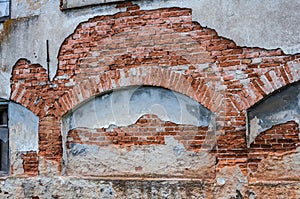 Old house with old facade