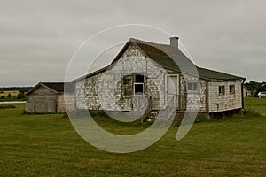 A old house in our Family trip to PEI