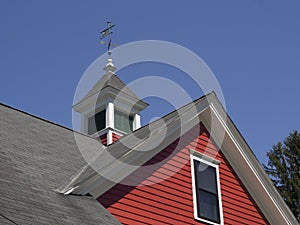 Old house roof detail