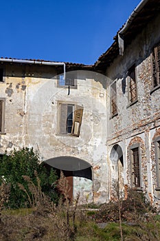 Old house in ruins