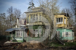 Old house in russian village
