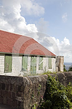 Old house Saba Dutch Antilles