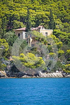 Old house by the sea, Poros island