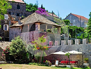 An old house at Sipan island