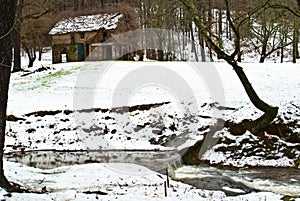 Old House/Snow/Creek