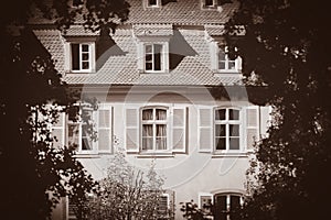 Old house in Strasburg, France