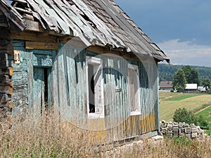 Old house in the Swietokrzyskie Mountains