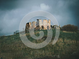 Old house on the top of the hill