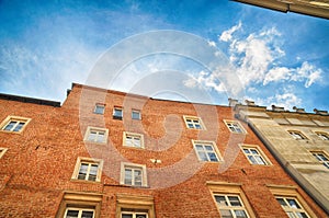 Old house in the town