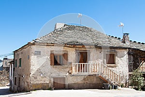 Old house in Valverde de los Arroyos photo