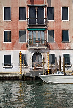 Old house in Venice, Italy