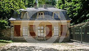 Old house in versailles park