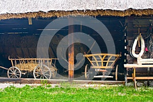 Old house in village,