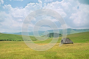 Old house in western Serbia photo