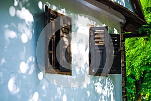 Old house windows