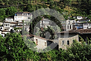 The old houses of Berat on Albania