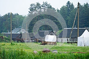 old houses in the countryside