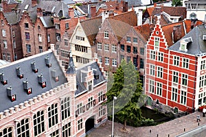 Old houses of Gent photo