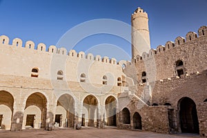 Old houses in medina in Sousse, Tunisia