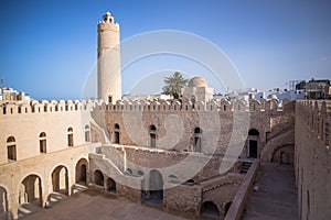 Old houses in medina in Sousse, Tunisia