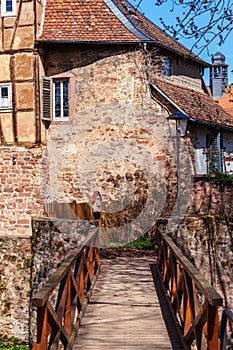 Old houses in Michelstadt, Germany