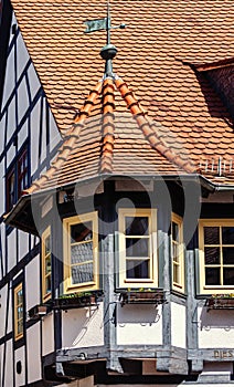 Old houses in Michelstadt, Germany